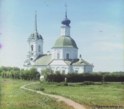 1 1910 фото Прокудина Горского - на самом деле церковь Николы в Капустниках.jpg