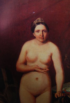 Картина Венецианова Туалет Дианы, 1847г, ГТГ.JPG