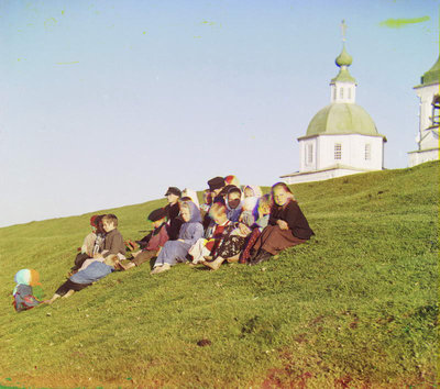Новгор. губ.[1909]. Группа детей. Местоположение предположительно.jpg