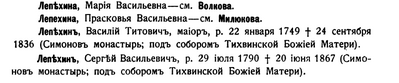 Москвский некрополь Том 2 (К-П) 1908г. Лепехины.png